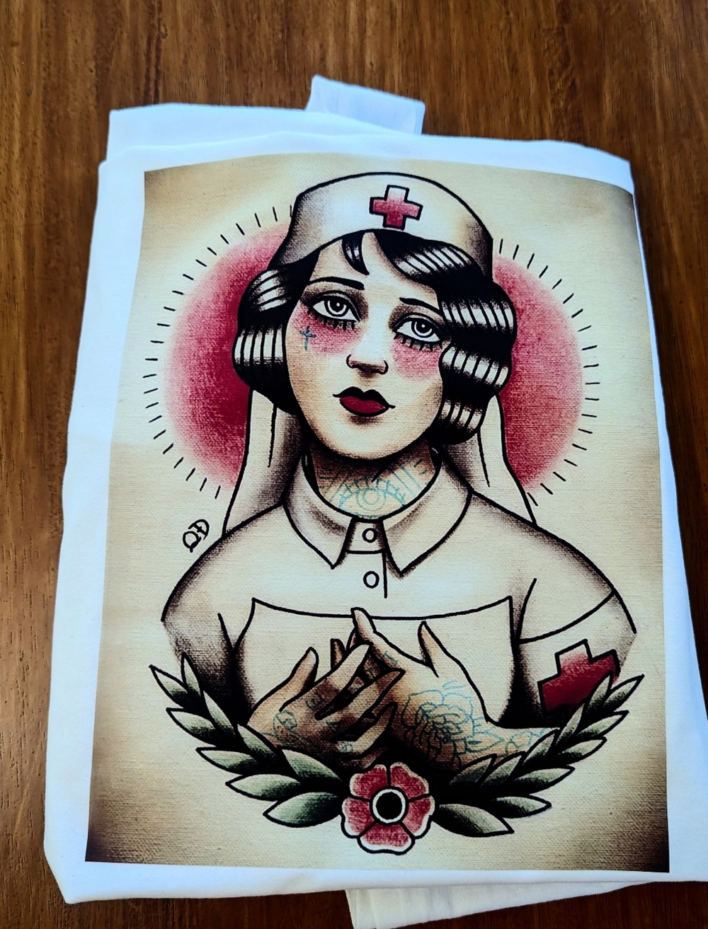 Vintage Nurse Tattoo Art